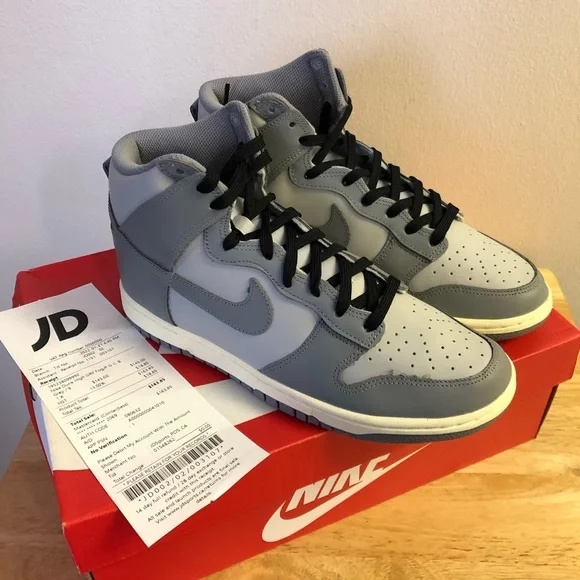 Nike dunk highgrey fog / womens 9/ mens 7.5 - Picture 2 of 6